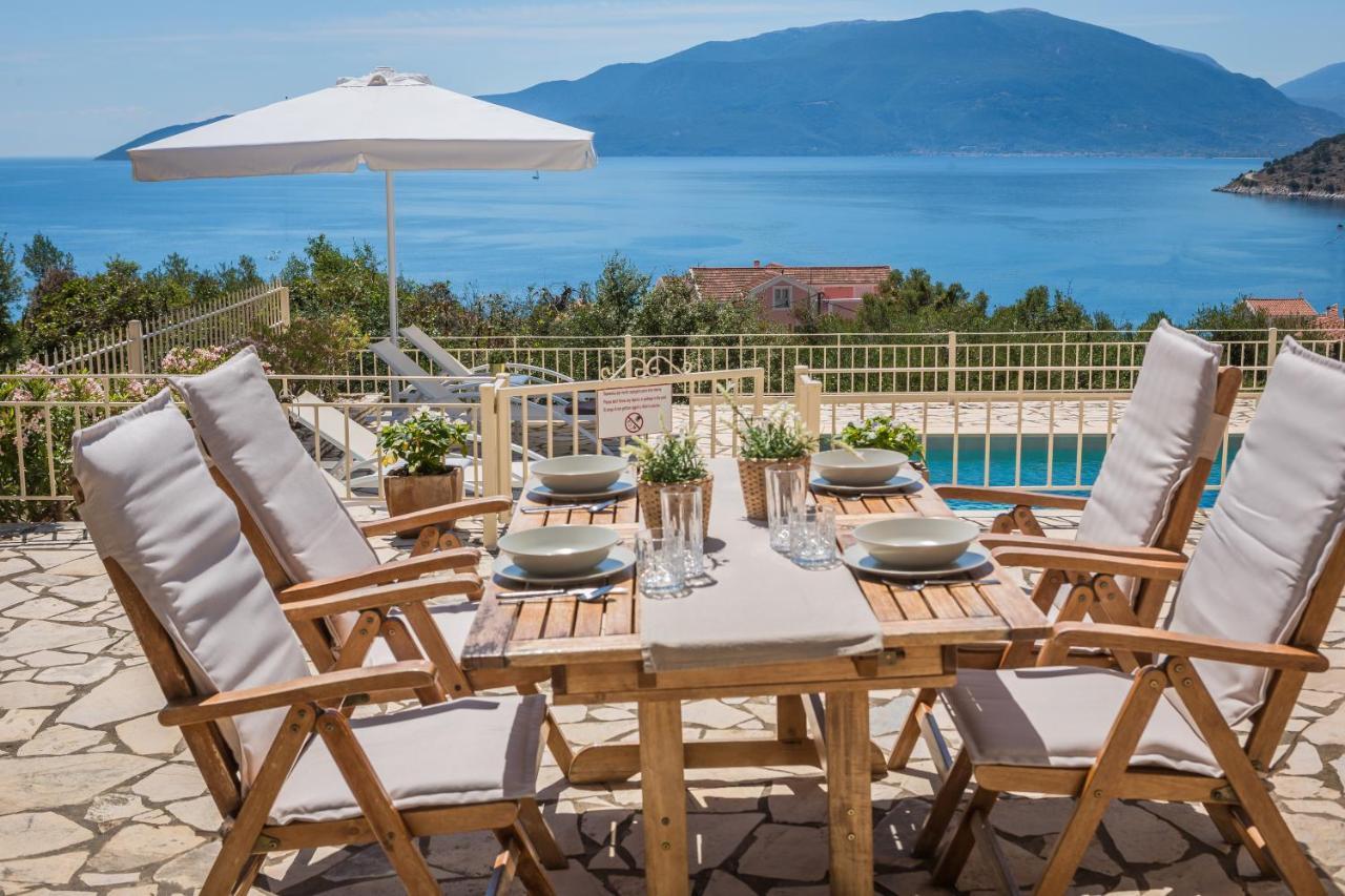 Villa Irida Agia Efimia Bagian luar foto