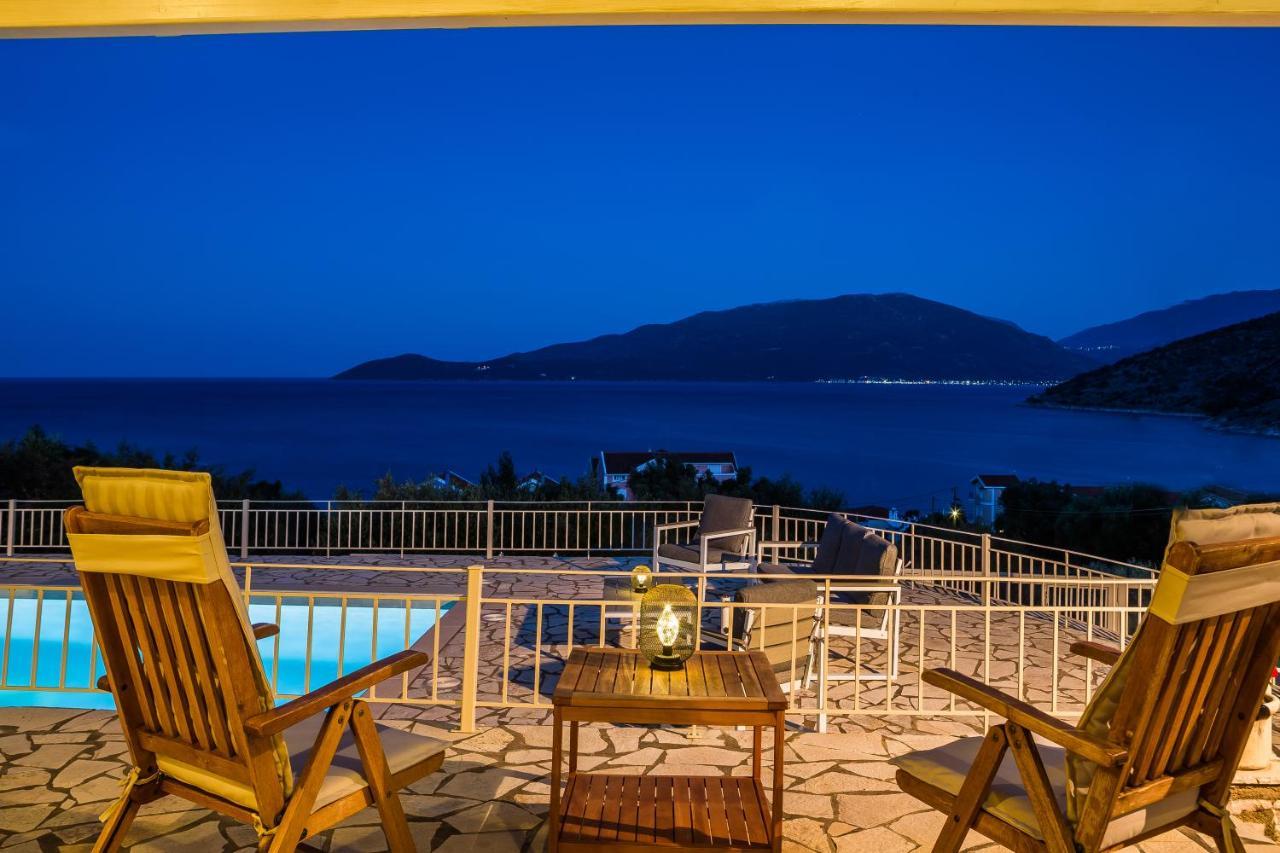 Villa Irida Agia Efimia Bagian luar foto
